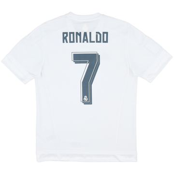 2015-16 Real Madrid Home Shirt Ronaldo #7 - 9/10 - (M)