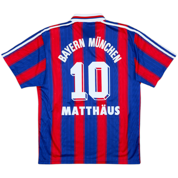 1995-97 Bayern Múnich Camiseta Local Matthaus #10 - 8/10 - (S)