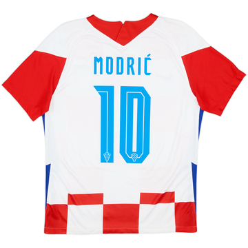 2020-21 Croatia Home Shirt Modric #10 - 8/10 - (M)