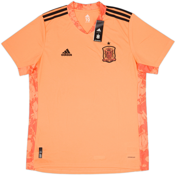 2020-21 Spain Player Issue GK S/S Shirt (XL)