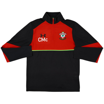 2016-17 Southampton Staff Issue Under Armour 1/4 Zip Drill Top CMc - 8/10 - (L)