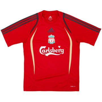 2009-10 Liverpool adidas Training Shirt - 6/10 - (S)