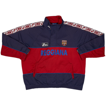 1996-97 Reggiana Asics 1/4 Zip Training Top - 6/10 - (L)