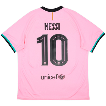 2020-21 Barcelona Third Shirt Messi #10 - 8/10 - (XL)