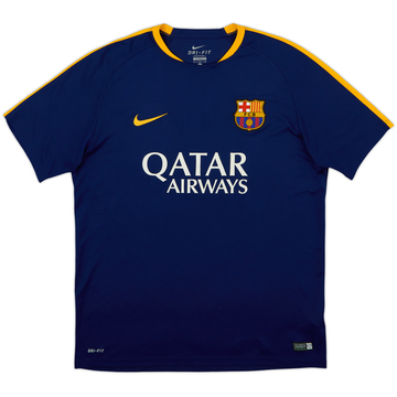 2015-16 Barcelona Nike Training Shirt - 8/10 - (XL)
