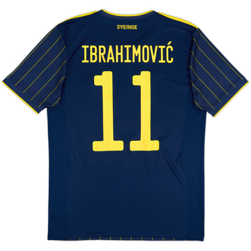 2020-22 Sweden Away Shirt Ibrahimovic #11 - 9/10 - (M)