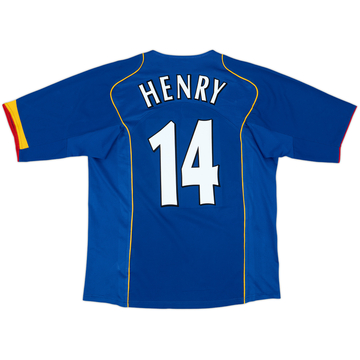 2004-06 Arsenal Away Shirt Henry #14 - 6/10 - (L)