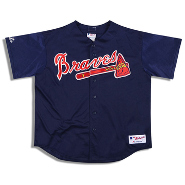2000s Atlanta Braves Authentic Majestic Practice Jersey XXL