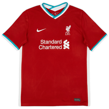 2020-21 Liverpool Home Shirt - 9/10 - (XL.Boys)