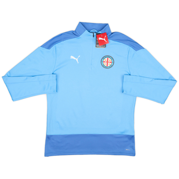 2023-24 Melbourne City Puma 1/4 Zip Training Top