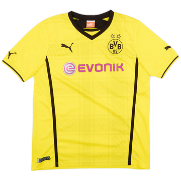 2013-14 Borussia Dortmund Home Shirt - 8/10 - (XL.Boys)