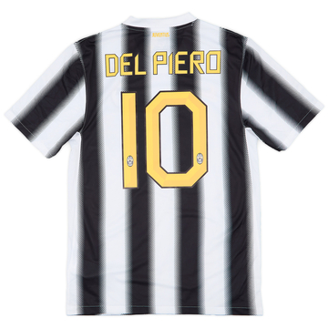 2011-12 Juventus Home Shirt Del Piero #10 (S)