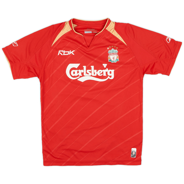 2005-06 Liverpool CL Home Shirt - 7/10 - (XS)