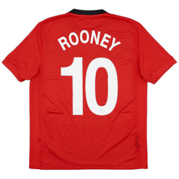 2009-10 Manchester United Home Shirt Rooney #10 - 6/10 - (M)