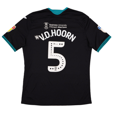 2019-20 Swansea Match Issue Away Shirt v. d. Hoorn #5
