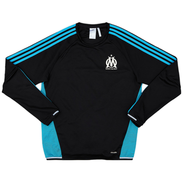 2015-16 Olympique Marseille adidas Sweat Top - 8/10 - (M)