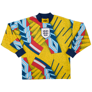 1993-95 England GK Shirt - 9/10 - (Y)
