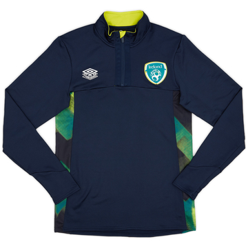 2021-22 Ireland Umbro 1/4 Zip Training Top - 9/10 - (S)