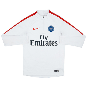 2016-17 Paris Saint-Germain Nike 1/4 Zip Training Top - 8/10 - (S)