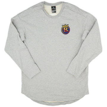 2017 Real Salt Lake adidas Sweat Top - 9/10 - (L)