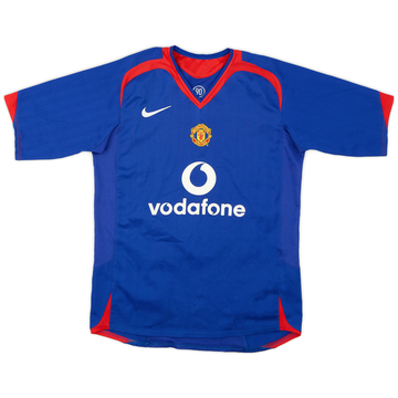 2005-06 Manchester United Away Shirt - 6/10 - (L.Boys)