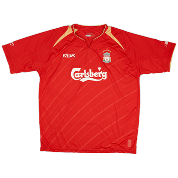 2005-06 Liverpool CL Home Shirt - 5/10 - (XL)