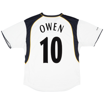 2001-03 Liverpool Away Shirt Owen #10 - 8/10 - (XXL)
