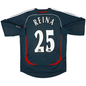 2006-07 Liverpool GK Shirt Reina #25 - 8/10 - (S)