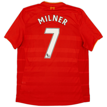 2016-17 Liverpool Home Shirt Milner #7