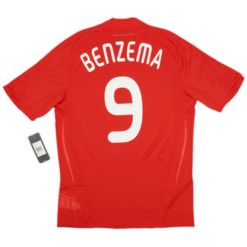 2007-08 France Away Shirt Benzema #9 (M)