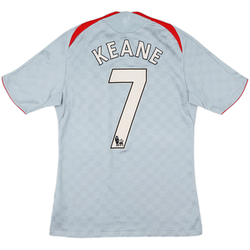 2008-09 Liverpool Away Shirt Keane #7 - 7/10 - (S)