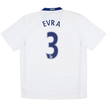 2008-10 Manchester United Away Shirt Evra #3 - 6/10 - (L)