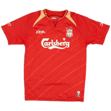 2005-06 Liverpool CL Home Shirt - 6/10 - (XS)