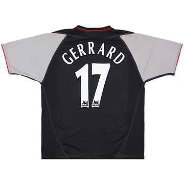 2002-04 Liverpool Away Shirt Gerrard #17 - 9/10 - (L)