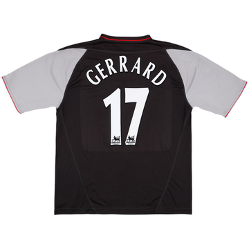 2002-04 Liverpool Away Shirt Gerrard #17 - 9/10 - (L)