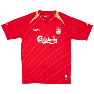 2005-06 Liverpool CL Home Shirt - 6/10 - (M)