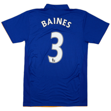 2011-12 Everton Home Shirt Baines #3 - 6/10 - (S)