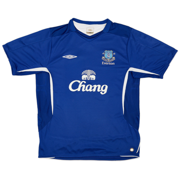 2005-06 Everton Home Shirt - 6/10 - (L)