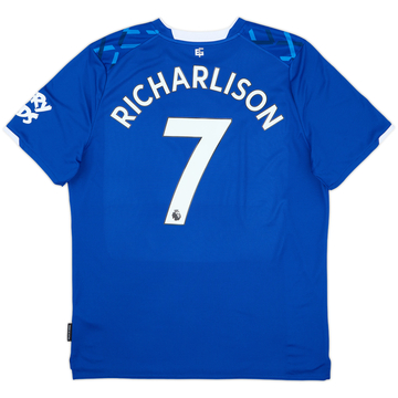 Camiseta de local del Everton 2019-20 Richarlison #7 - 8/10 - (XL)