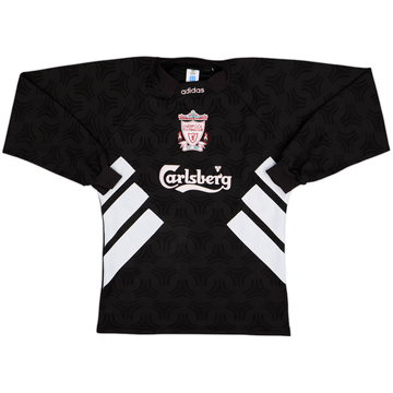 1993-95 Liverpool GK Shirt - 8/10 - (S)