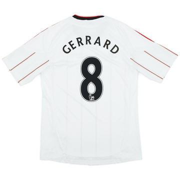 2010-11 Liverpool Away Shirt Gerrard #8 - 5/10 - (M)