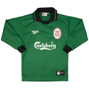 1996-97 Liverpool GK Shirt - 9/10 - (S)