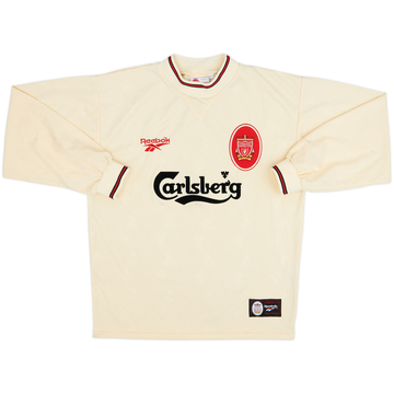 1996-97 Liverpool Away L/S Shirt - 8/10 - (M)