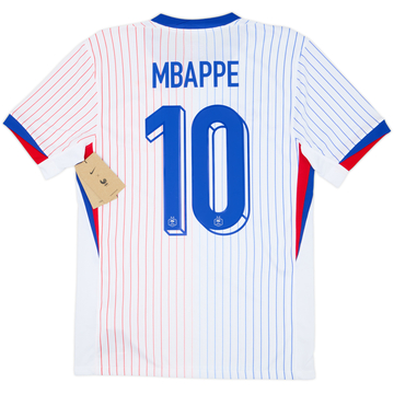 2024-25 France Away Shirt Mbappe #10 (S)
