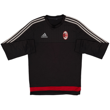 2015-16 AC Milan adidas Sweat Top - 8/10 - (S)