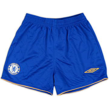 2005-06 Chelsea Home Shorts - 6/10 - (6-7 Years)