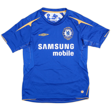 2005-06 Chelsea Centenary Home Shirt - 7/10 - (6-7 Years)