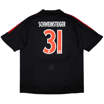 2007-09 Bayern Munich European Shirt Schweinsteiger #31 - 8/10 - (XXL)