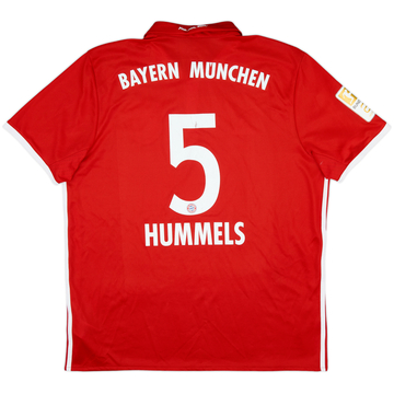 Camiseta de local del Bayern Munich 2016-17 Hummels #5 - 6/10 - (XL)