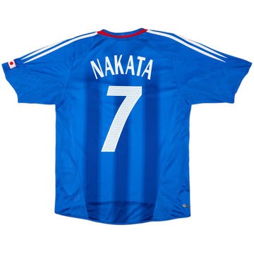 2004-06 Japan Home Shirt Nakata #7 - 9/10 - (S)